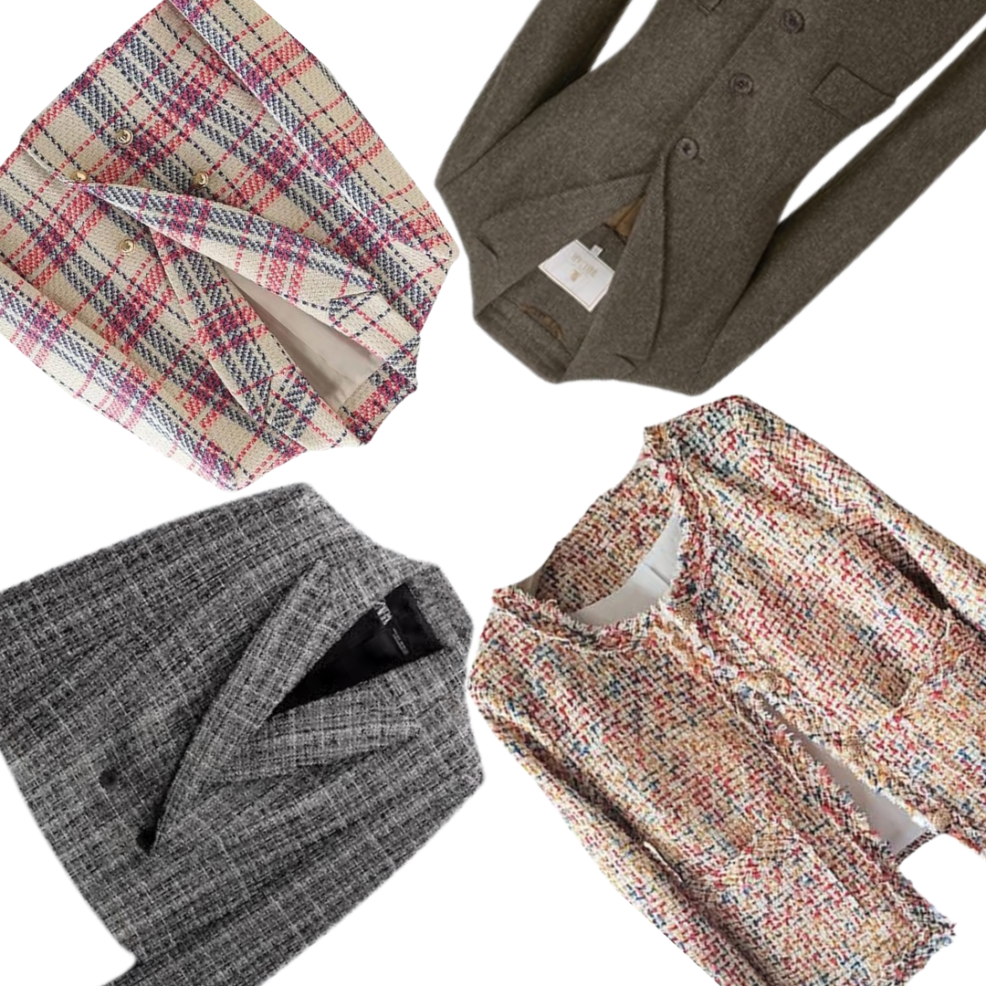 5 PIECE LADIES TWEED AA